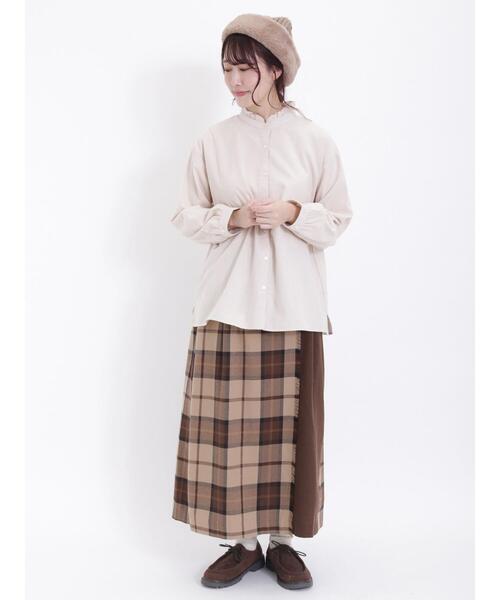 新品サマンサモスモスストライプ柄襟フリルブラウス3点