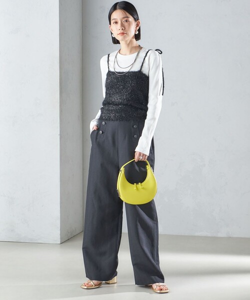 セール】〈手洗い可能〉グリッター ラメ ビスチェ 24SS