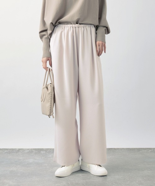 BARNYARDSTORM（バンヤードストーム）の「BARNYARDSTORM / ヴィンテージダブルクロスワイドパンツ（スラックス・レディース・ネイビー/Cream/ブラック・1/0）」の19枚目の写真