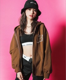 JUST A NOON（ジャストアヌーン）の「STONE ZIP HOODIE（パーカー