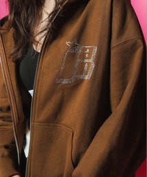 パーカー・フーディ STONE  ZIP-UP HOODIE RHINESTONE OG ZIP HOODED SWEATSHIRT – calif（カリフ）公式サイト