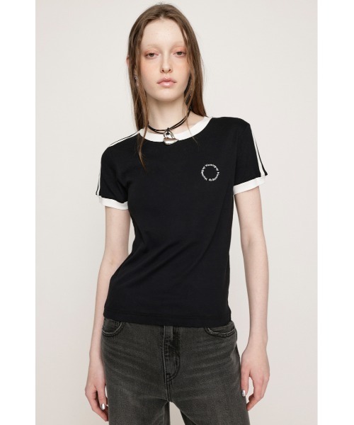 LMC★バイカラーカーブラインTシャツ カーブラインバイカラー半袖シャツ〔メール便可／80〕 | miette