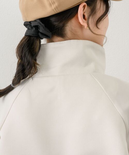 RETRO GIRL(レトロガール)の「ミドルトレンチコート(トレンチコート・レディース・ナチュラル/ブラック/ベージュ・FREE)」の8枚目の写真