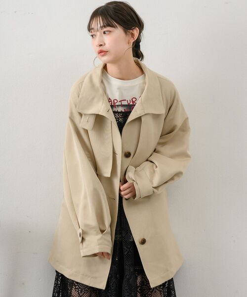 DIESEL ミドルトレンチコート FOUND GOOD トレンチコート コート ハッスイミドルトレンチ