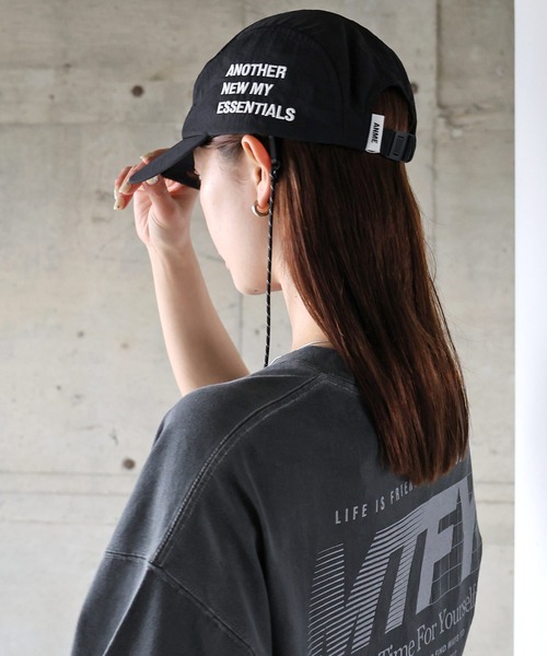 セール】接触冷感/UVカット(UPF50＋)/ロゴナイロンキャップ（キャップ