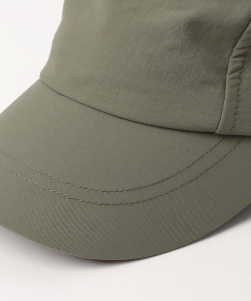 ANME（アンメ）の「接触冷感/UVカット(UPF50＋)/ロゴナイロンキャップ（キャップ・レディース・ライトカーキ/ブラック/グレー/ネイビー・M）」の12枚目の写真