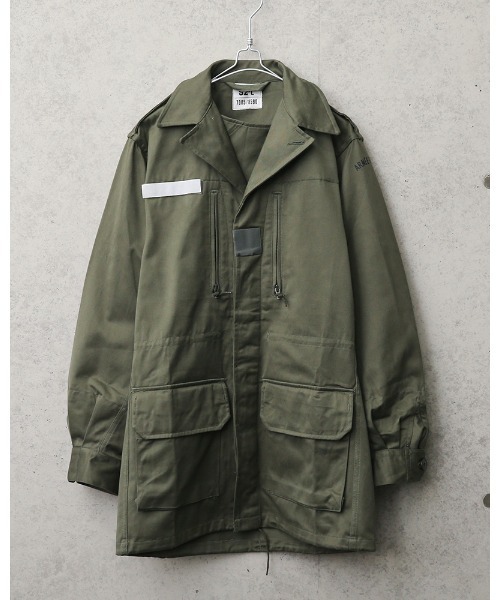 実物 新品 デッドストック フランス軍 M-64 ジャケット フード付き