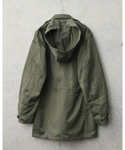 MILITARY(ミリタリー)の「実物 新品 デッドストック フランス軍 M-64 ジャケット フード付き(ミリタリージャケット・メンズ・オリーブ・92)」の10枚目の写真