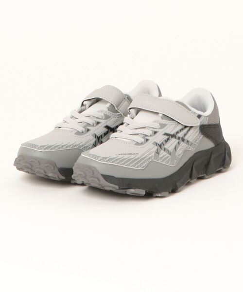 LAZERBEAM（レーザービーム）の「《LAZERBEAM》1154A168（スニーカー・キッズ・ベージュ/グレー/ブラック系その他/イエロー系その他/ブラック×シルバー・22.5cm/23.5cm/19.0cm/20.0cm/21.0cm/24.5cm/23.0cm/24.0cm/25.0cm/21.5cm/22.0cm）」の4枚目の写真