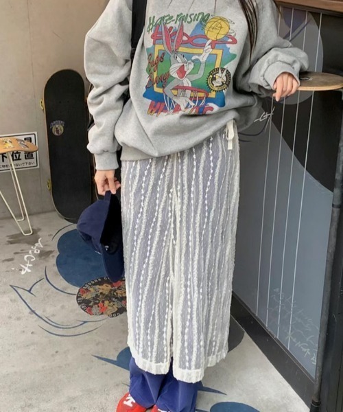 N.s(エヌドットエス)の「ジャガードシアースカート(スカート・レディース・ホワイト/ブラック・FREE)」の13枚目の写真