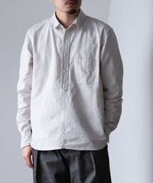 TATAMIZE（タタミゼ）の「TATAMIZE × fennica / 別注 シャンブレープルオーバーシャツ（シャツ/ブラウス）」