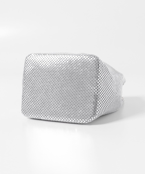URBAN RESEARCH ROSSO WOMEN（アーバンリサーチ　ロッソ）の「メタルメッシュバッグ（ショルダーバッグ・レディース・ブラック/シルバー・-）」の4枚目の写真