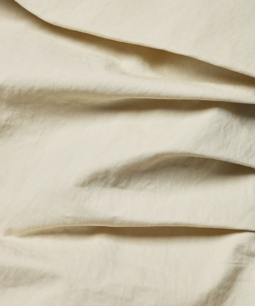 BABYLONE(バビロン)の「コットンナイロンキャミブラウス(キャミソール・レディース・チャコール/クリーム・フリー)」の7枚目の写真