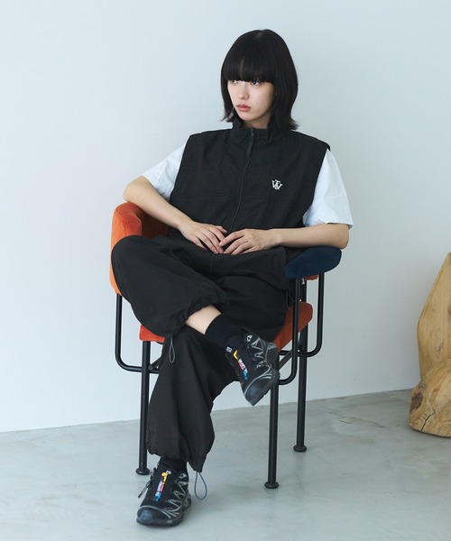 WETTEMPT(ウィテンプト)の「NYLON TRACK PANTS / ナイロントラックパンツ(その他パンツ・メンズ・カーキ/ネイビー/チャコールグレー/ブラック・LARGE/MEDIUM/SMALL)」の12枚目の写真
