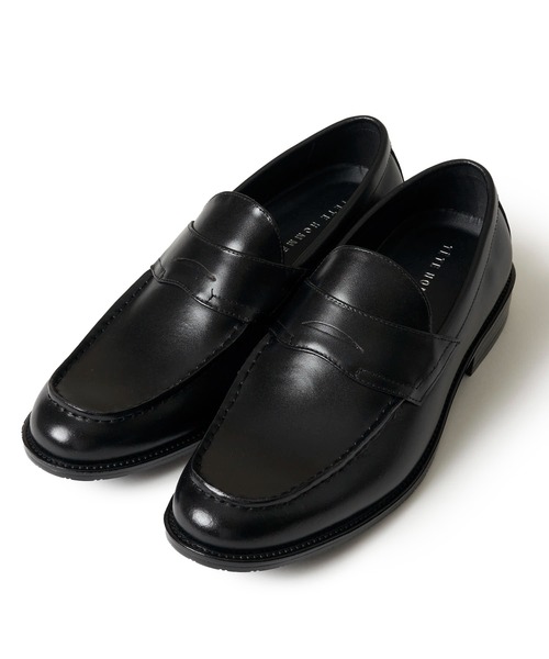 TETE HOMME（テットオム）の「カウレザー コインローファー（ローファー・メンズ・ブラウン/ブラック/ベージュ・MEDIUM/SMALL/LARGE）」の4枚目の写真