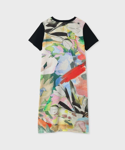 ポールスミスカットソーワンピース シグネチャーストライプ半袖