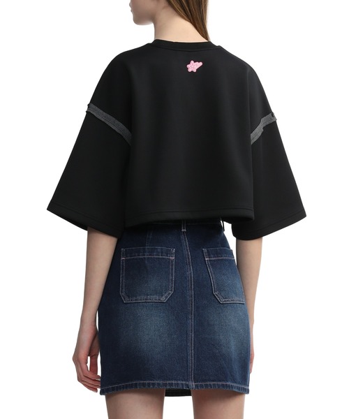 トレーナー スウェット BAPY RAW EDGE SHIRT レディース BAPY RAW EDGE SHIRT（スウェット）｜BAPY BY A BATHING APE