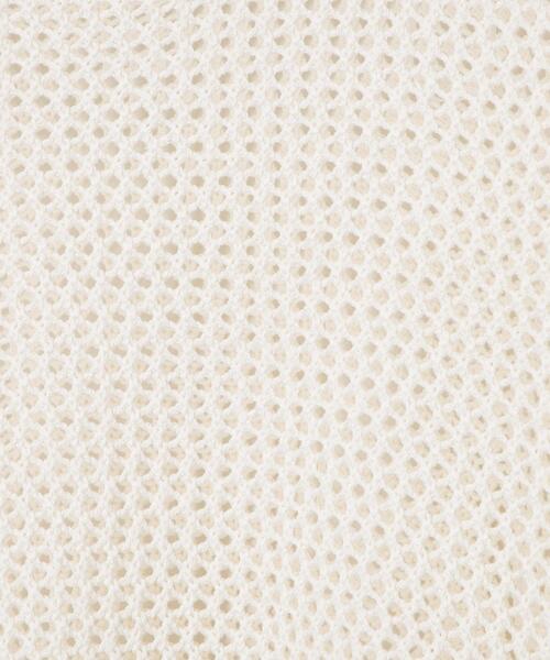 WEGO(ウィゴー)の「WEGO/ショートメッシュニットプルオーバー(ニット/セーター・レディース・ホワイト/ブラック/ブラック系その他5/ブルー/ピンク・FREE)」の14枚目の写真