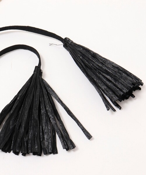 BENELLI(ベネリ)の「【Benelli Montacone/ベネリ モンタコーネ】 フリンジヒモハット(ハット・レディース・ブラウン/ナチュラル・FREE)」の11枚目の写真