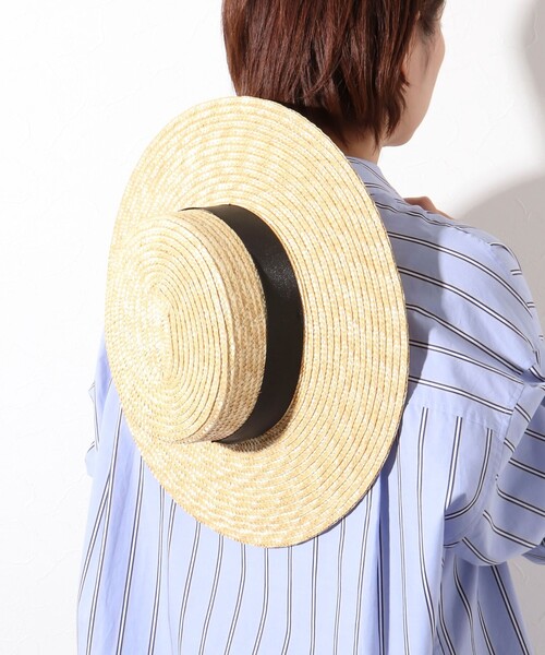 BENELLI(ベネリ)の「【Benelli Montacone/ベネリ モンタコーネ】 フリンジヒモハット(ハット・レディース・ブラウン/ナチュラル・FREE)」の20枚目の写真