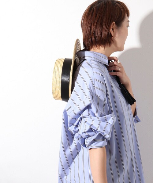 BENELLI(ベネリ)の「【Benelli Montacone/ベネリ モンタコーネ】 フリンジヒモハット(ハット・レディース・ブラウン/ナチュラル・FREE)」の21枚目の写真