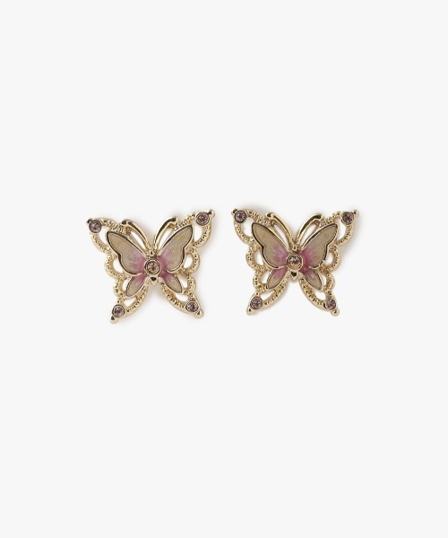 蝶モチーフ ピアス（ピアス（両耳用））｜ANNA SUI（アナスイ