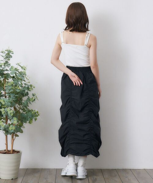 RETRO GIRL(レトロガール)の「カップ付キャミ(キャミソール・レディース・ブラック/オフホワイト/ブラック系その他3/ブルー/イエロー/レッド・FREE)」の22枚目の写真