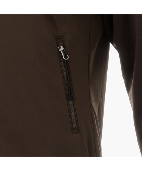 BRIEFING（ブリーフィング）の「【ブリーフィング】HOL WOMENS POLARTEC WINDBLOCK PARKA（ナイロンジャケット・メンズ・グレー/ネイビー/ブラウン・XS/S/M/L）」の12枚目の写真