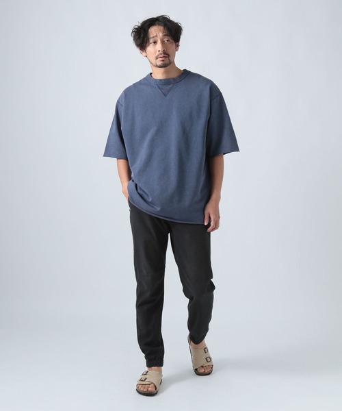 BAYFLOW（ベイフロー）の「FLOWカラージョグパンツ（その他パンツ・メンズ・ブラック/カーキ/ベージュ/その他1・SMALL/MEDIUM/LARGE）」の6枚目の写真