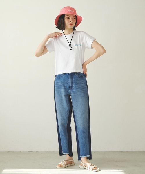 MILKFED.（ミルクフェド）の「SOFT SERVE COMPACT S/S TEE（Tシャツ/カットソー・レディース・チャコール/ホワイト/ライトイエロー・S/M）」の15枚目の写真