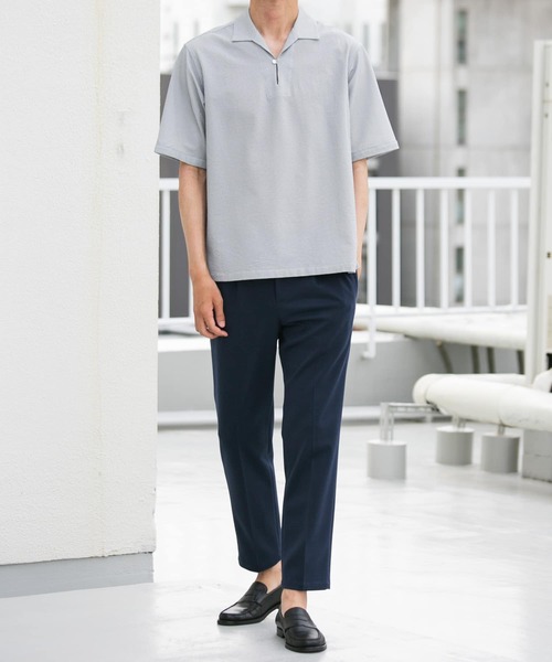 URBAN RESEARCH ROSSO MEN(アーバンリサーチロッソメン)の「『WEB限定』『セットアップ対応』ポンチジョガーパンツ(その他パンツ・メンズ・ブラック/ブラウン/ネイビー・MEDIUM/LARGE)」の4枚目の写真