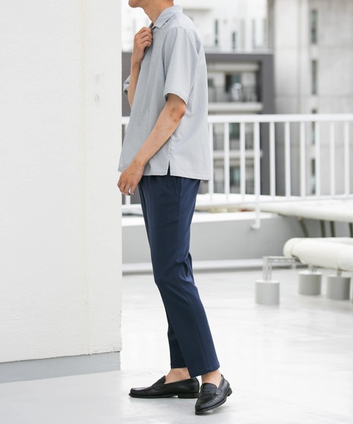 URBAN RESEARCH ROSSO MEN(アーバンリサーチロッソメン)の「『WEB限定』『セットアップ対応』ポンチジョガーパンツ(その他パンツ・メンズ・ブラック/ブラウン/ネイビー・MEDIUM/LARGE)」の5枚目の写真