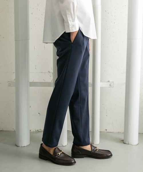 URBAN RESEARCH ROSSO MEN(アーバンリサーチロッソメン)の「『WEB限定』『セットアップ対応』ポンチジョガーパンツ(その他パンツ・メンズ・ブラック/ブラウン/ネイビー・MEDIUM/LARGE)」の10枚目の写真