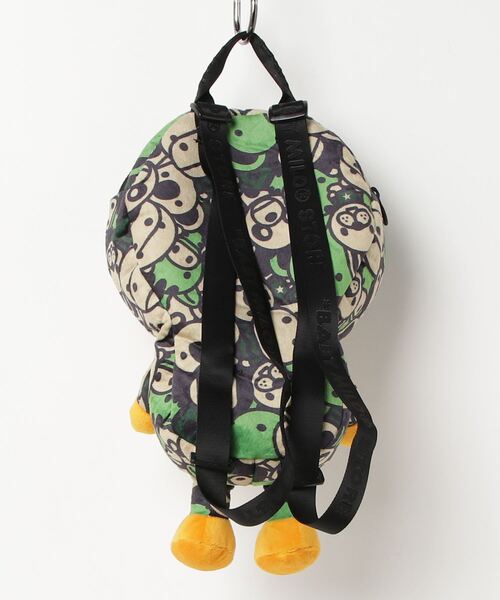 A BATHING APE（アベイシングエイプ）の「BABY MILO PLUSH BACKPACK（バックパック/リュック・メンズ・グリーン・FREE）」の6枚目の写真
