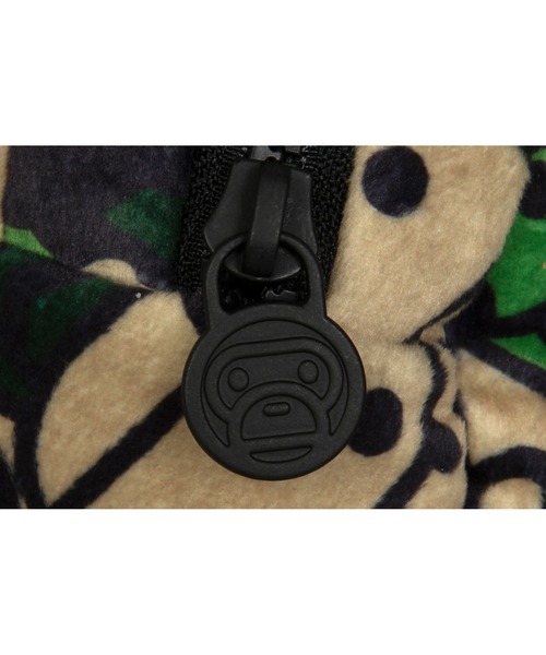 A BATHING APE（アベイシングエイプ）の「BABY MILO PLUSH BACKPACK（バックパック/リュック・メンズ・グリーン・FREE）」の4枚目の写真