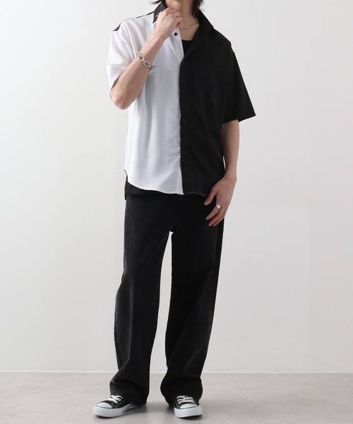 Argue Culture シャツ ブラウス デザイン 2カラー ネクタイ付き Argue Culture シャツ ブラウス デザイン 2カラー ネクタイ付き