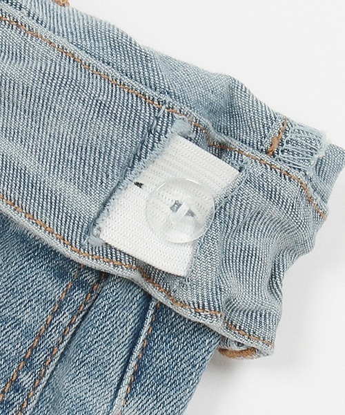 petit main（プティマイン）の「【リンク】ワイドデニムパンツ(キッズ)（その他パンツ・キッズ・ブルー/サックスブルー・90cm/100cm/110cm/120cm/130cm）」の12枚目の写真