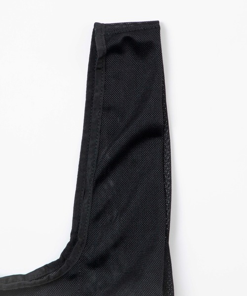 Dickies（ディッキーズ）の「∴WEGO/別注Dickies メッシュトート（トートバッグ・レディース・グレー/ブラック・FREE）」の10枚目の写真