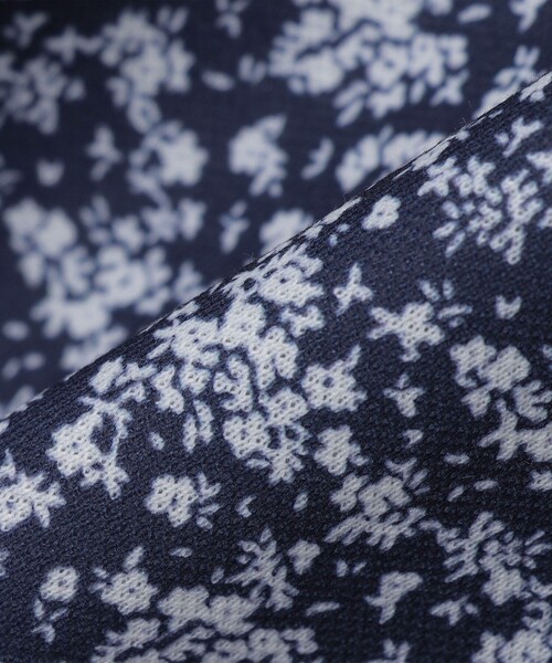 【セール】SHIPS: フラワープリント ショートスリーブ ポロシャツ（シャツ/ブラウス）｜SHIPS（シップス）