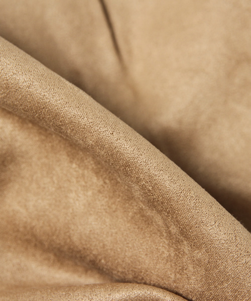 one after another NICE CLAUP（ワンアフターアナザーナイスクラップ）の「【ナイスクラップ】スウェードレースアップコクーンスカート（スカート・レディース・ベージュ/キャメル/カーキ・FREE）」の6枚目の写真