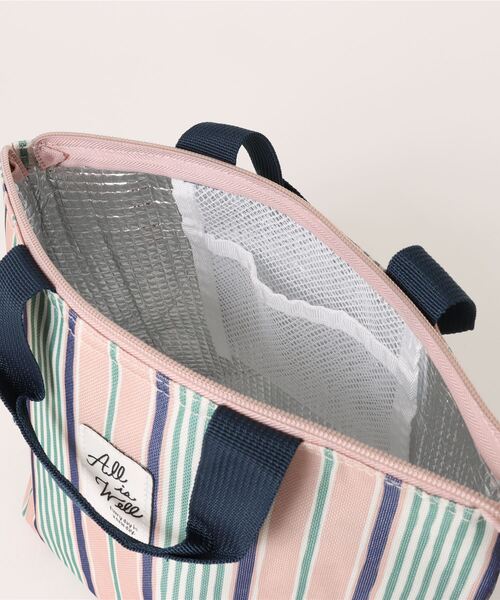 emesuelee(エメスーリー)の「保冷保温ランチトートBAG(エコバッグ/サブバッグ・レディース・ブルー/ライトベージュ/ピンク/チャコールグレー/ベージュ/ブラック/ネイビー/イエロー/アイボリー/グリーン/グリーン系1/ベージュ系1・フリー)」の15枚目の写真