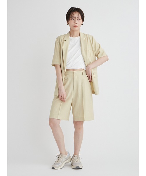 emmi（エミ）の「ガーゼツイストトップス（Tシャツ/カットソー・レディース・ブラック/ホワイト/グレー/イエロー・FREE）」の22枚目の写真