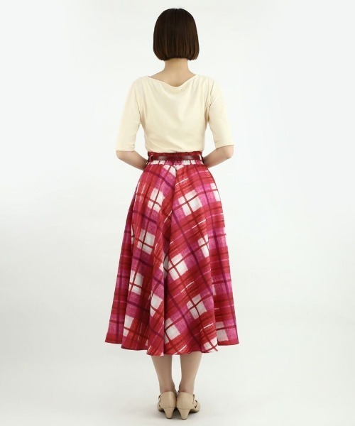 an another angelus（アンアナザーアンジェラス）の「ショルダーギャザードルマンカットソー/ananotherangelus（Tシャツ/カットソー・レディース・ブルー/クリーム/ブラック・FREE）」の11枚目の写真