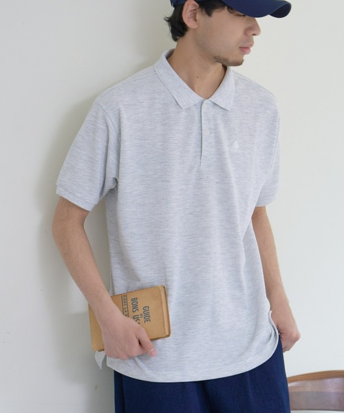 GEVACO（ゲバコ）の「【UNISEX】【GEVACO / ゲバコ】カノコポロショートスリーブシャツ（ポロシャツ・レディース・ライトグレー/ネイビー/ブラック・SMALL/MEDIUM/LARGE）」の16枚目の写真