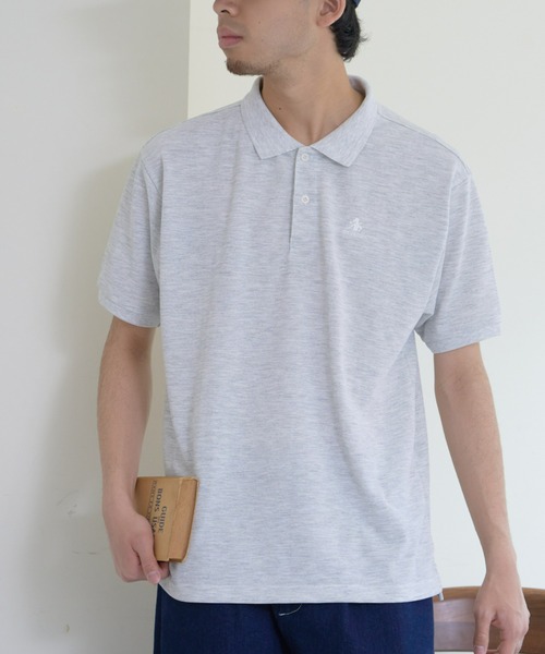 GEVACO（ゲバコ）の「【UNISEX】【GEVACO / ゲバコ】カノコポロショートスリーブシャツ（ポロシャツ・レディース・ライトグレー/ネイビー/ブラック・SMALL/MEDIUM/LARGE）」の18枚目の写真