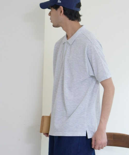 GEVACO（ゲバコ）の「【UNISEX】【GEVACO / ゲバコ】カノコポロショートスリーブシャツ（ポロシャツ・レディース・ライトグレー/ネイビー/ブラック・SMALL/MEDIUM/LARGE）」の19枚目の写真