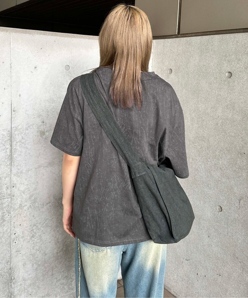 sedacle（セダクル）の「加工入りラインストーンTシャツ（Tシャツ/カットソー・メンズ・オフホワイト/チャコールグレー/ブラック・SMALL/MEDIUM/LARGE）」の15枚目の写真