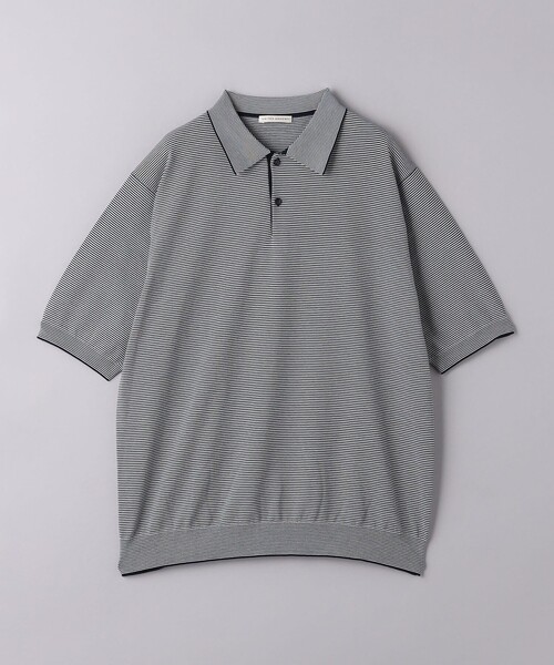 コットン ポリエステル ショートスリーブ　ニット ポロシャツ コットン ポリエステル ショートスリーブ ニット ポロシャツ