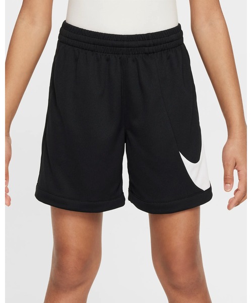 NIKE（ナイキ）の「《NIKEアパレル》YTH DF マルチ+ スウッシュ ショート（その他パンツ・キッズ・ブラック/ホワイト・130/140/150/160）」の8枚目の写真