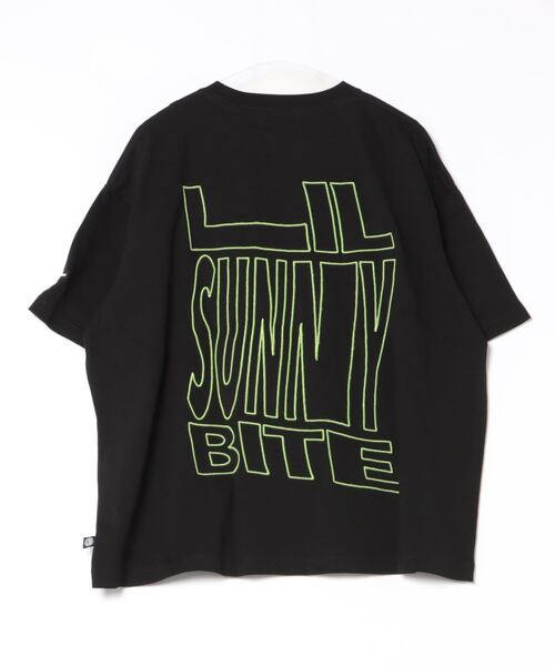 Little sunny bite(リトルサニーバイト)の「/Little Sunny Bite/big logo big tee(Tシャツ/カットソー・メンズ・ネイビー系/グレー/ブラック・MEDIUM/SMALL)」の4枚目の写真